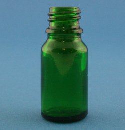 15ml Dropper Bottle Green Glass with 18mm Neck